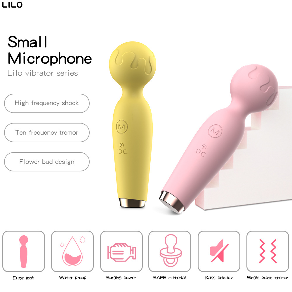 Máy Massage Điểm G Mini LILO - Tặng Kèm 2 Đầu Massage Cực Phê
