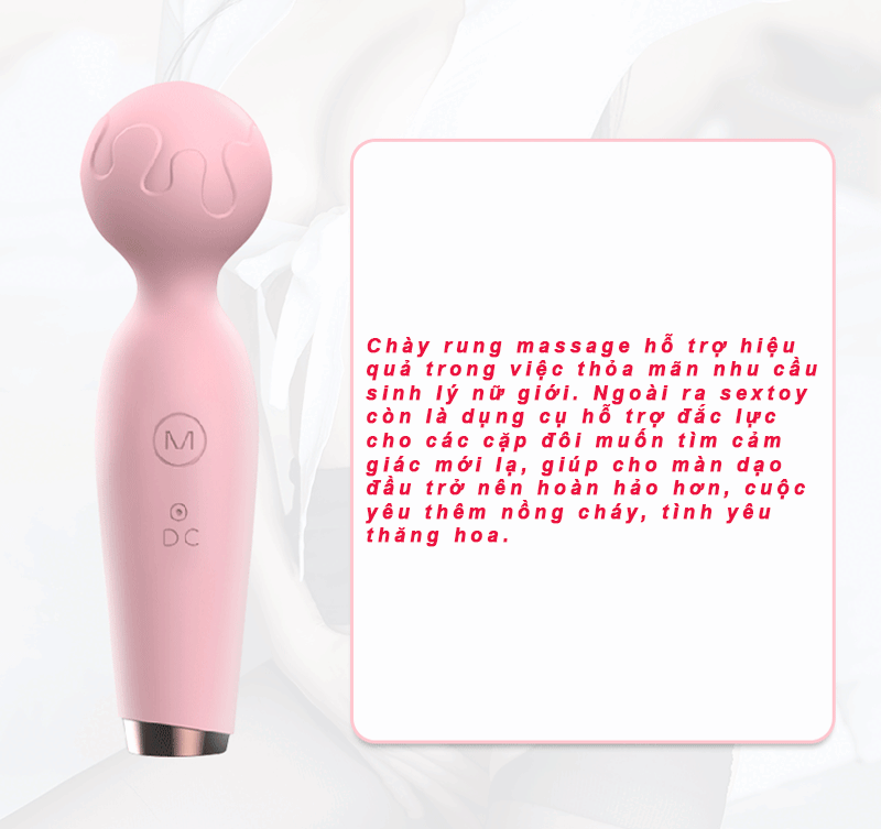 Máy Massage Điểm G Mini LILO - Tặng Kèm 2 Đầu Massage Cực Phê