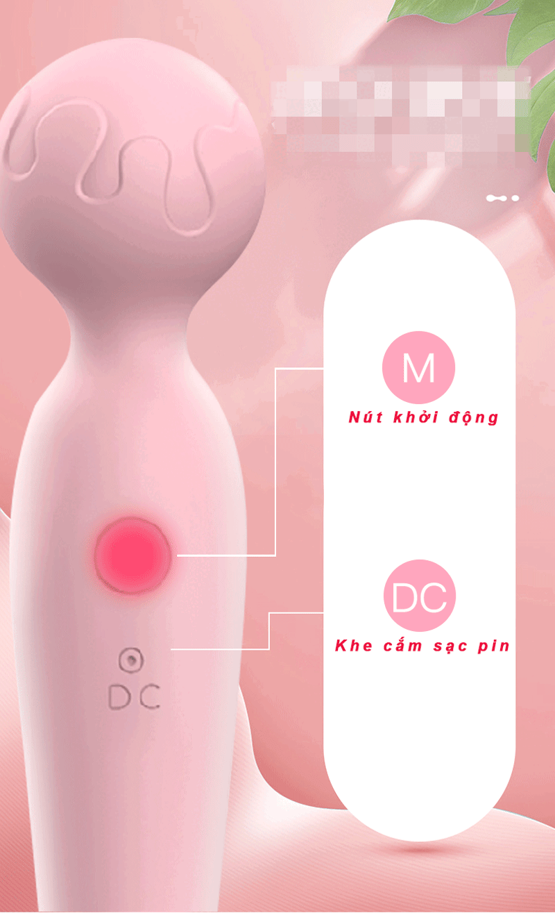 Máy Massage Điểm G Mini LILO - Tặng Kèm 2 Đầu Massage Cực Phê