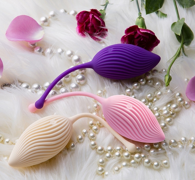 Trứng Rung Cao Cấp ROSE Điều Khiển Xa Tặng Kèm Dầu Massage
