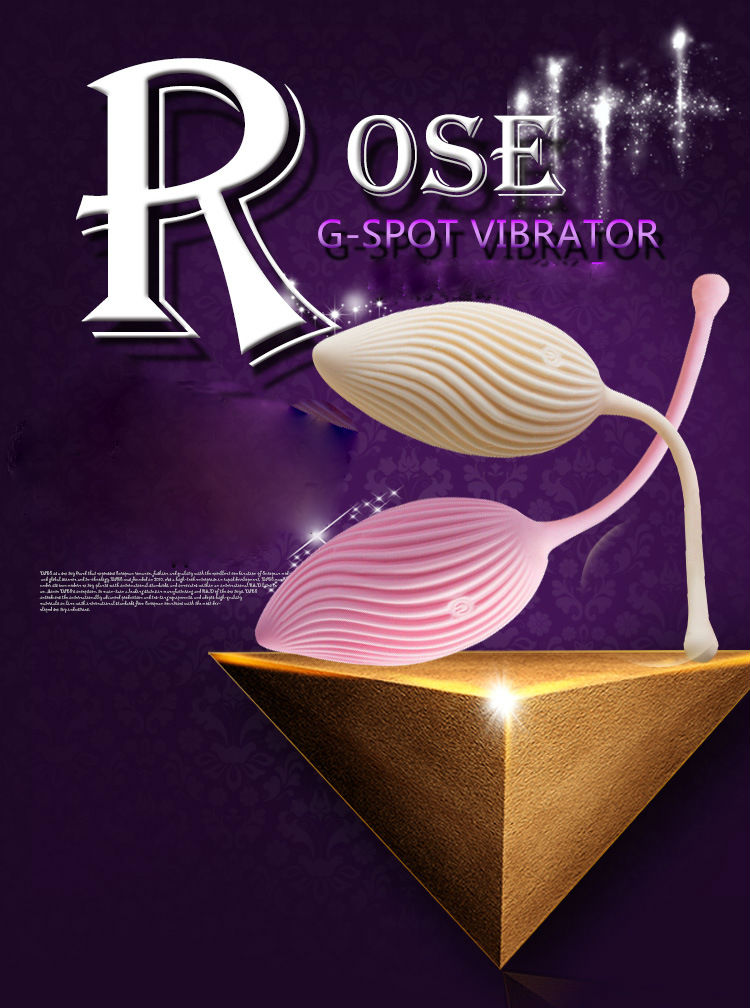 Trứng Rung Cao Cấp ROSE Điều Khiển Xa Tặng Kèm Dầu Massage