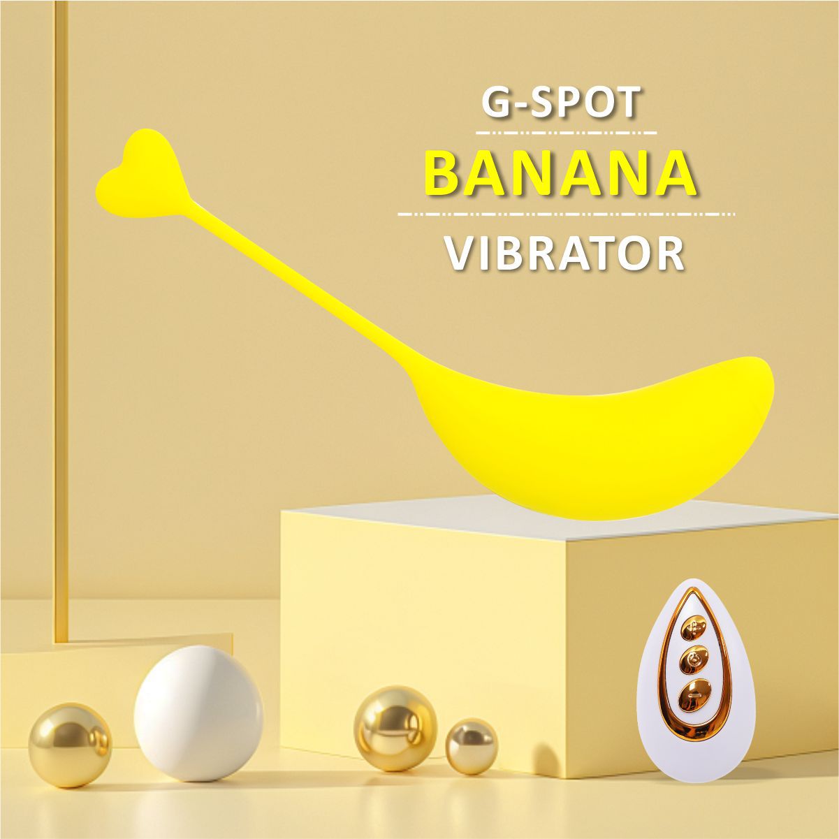 Rung Chuối Mini Điều Khiển Xa Siêu Mạnh Kích Thích Tuyệt Đỉnh