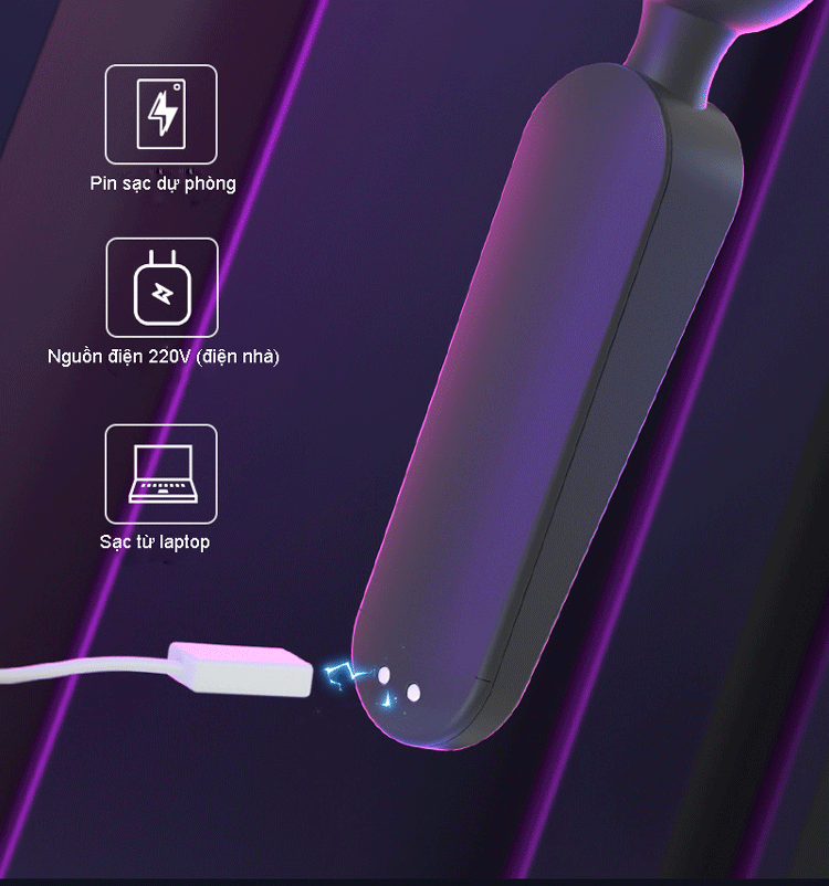 Máy Massage Điểm G Laile Ares Cao Cấp Rung Nhiệt Thư Giãn