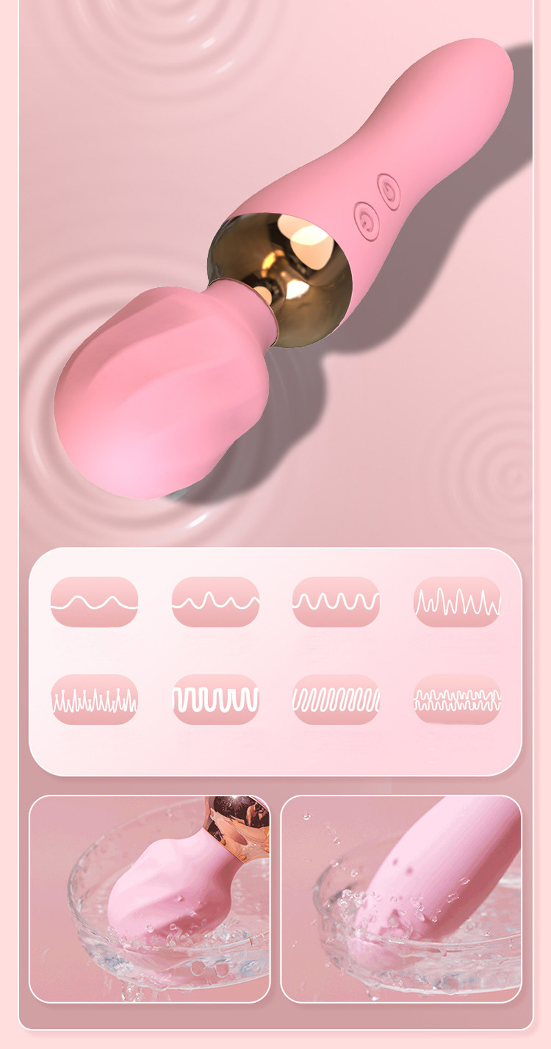 Máy Massage Điểm G SAGAN 2 Đầu Rung Tăng Khoái Cảm Nóng