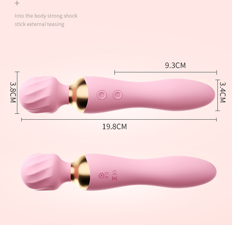 Máy Massage Điểm G SAGAN 2 Đầu Rung Tăng Khoái Cảm Nóng