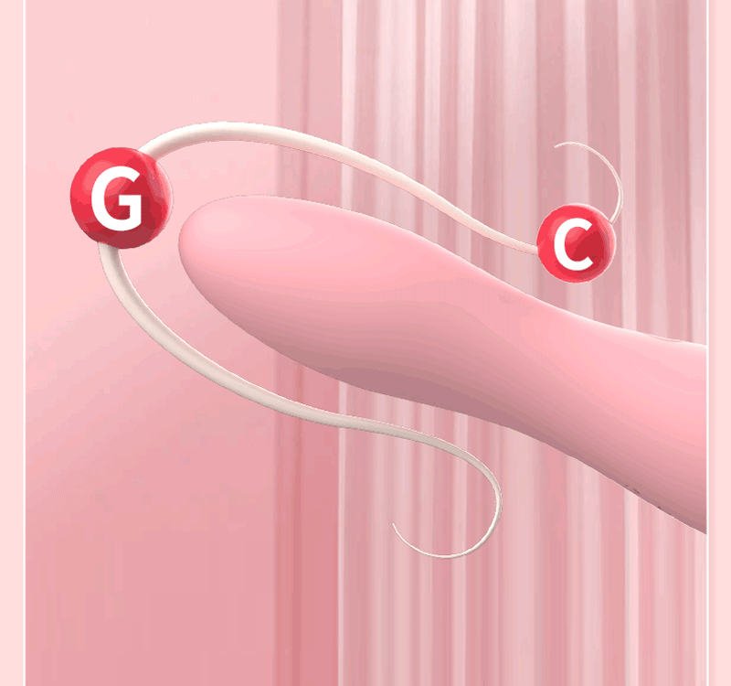 Máy Massage Điểm G SAGAN 2 Đầu Rung Tăng Khoái Cảm Nóng