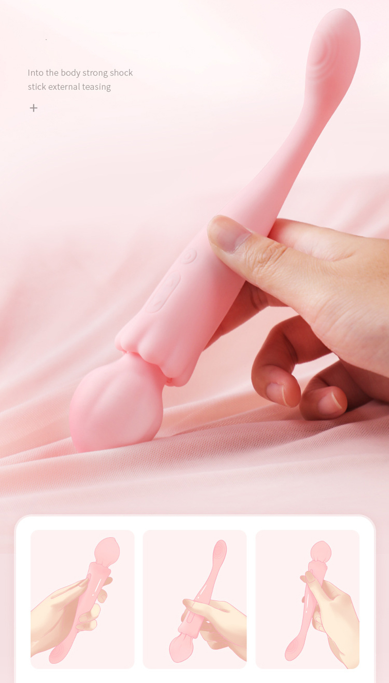 Máy Massage điểm G Ankni 2 đầu rung đa năng thư giãn tuyệt vời
