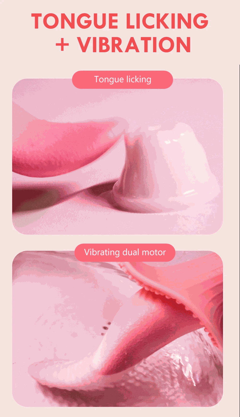 Lưỡi liếm tự động cao cấp, đồ chơi tình dục, dễ sử dụng