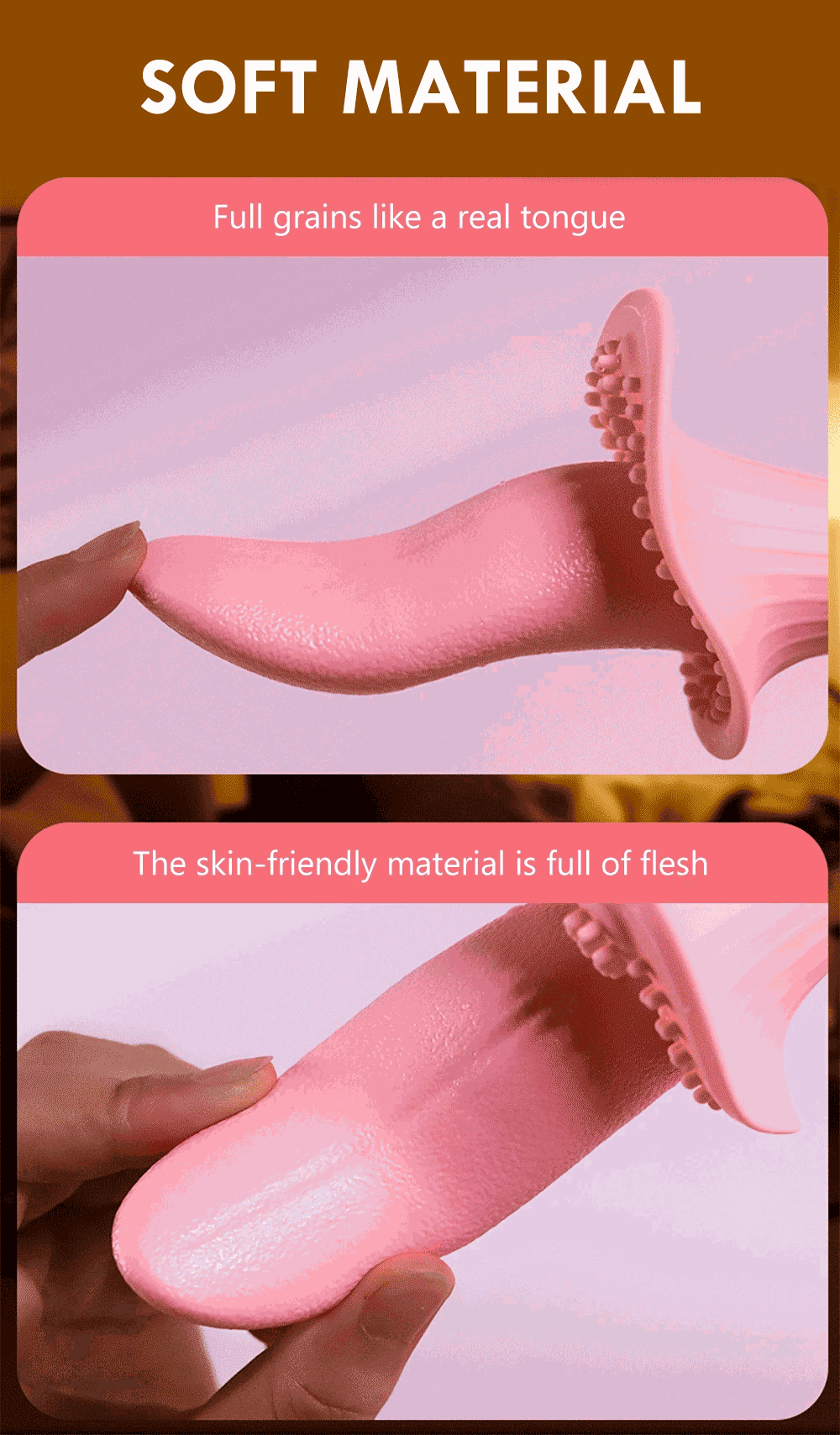 Lưỡi liếm tự động cao cấp, đồ chơi tình dục, dễ sử dụng