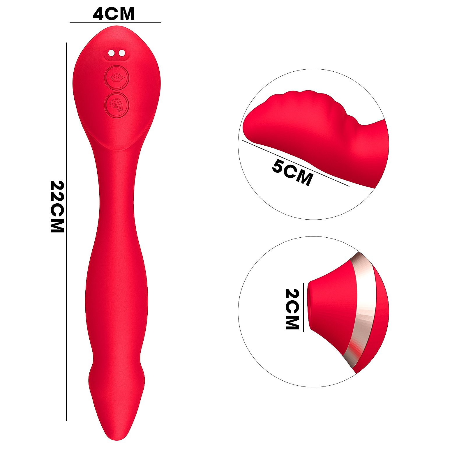 Ngón tay rung Cupid đa năng móc lắc mút