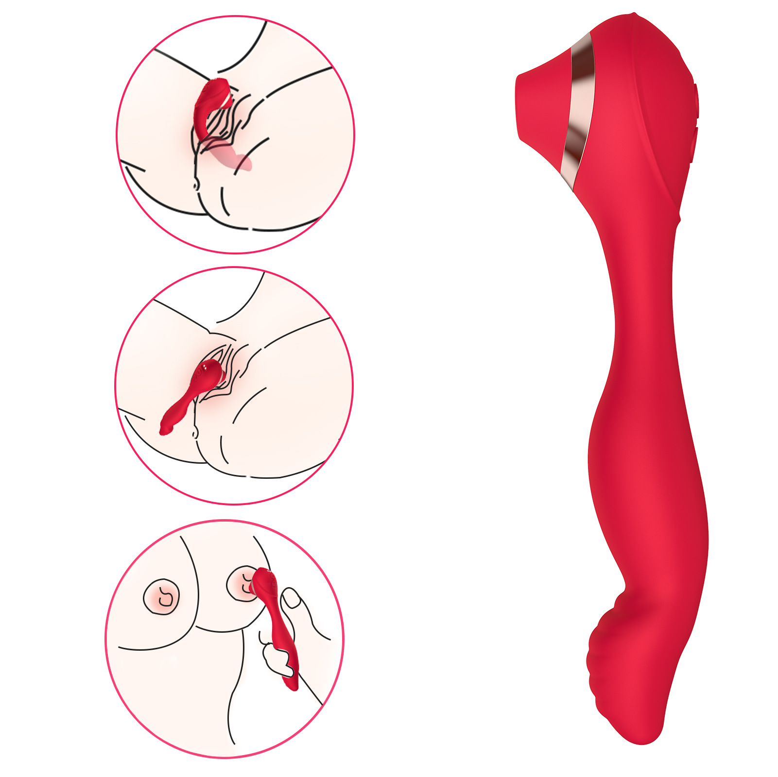 Cupid Magic Finger Vibrate Lick Suck Mode