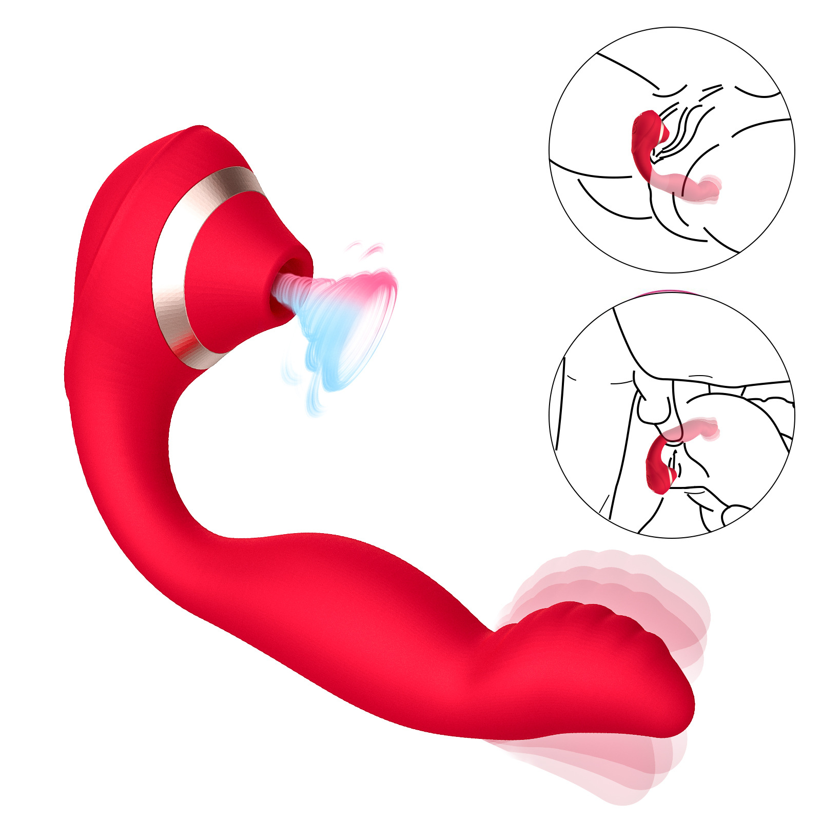 Cupid Magic Finger Vibrate Lick Suck Mode
