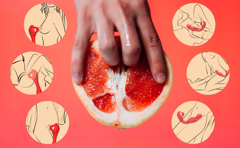 Ngón tay rung Cupid đa năng móc lắc mút