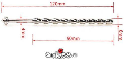 Bộ xung điện massage hậu môn niệu đạo kim loại cao cấp kích thích mạnh mẽ