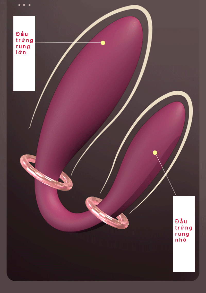 Trứng Rung 2 Đầu JIUUY Điều Khiển APP Kích Thích Mua Ngay