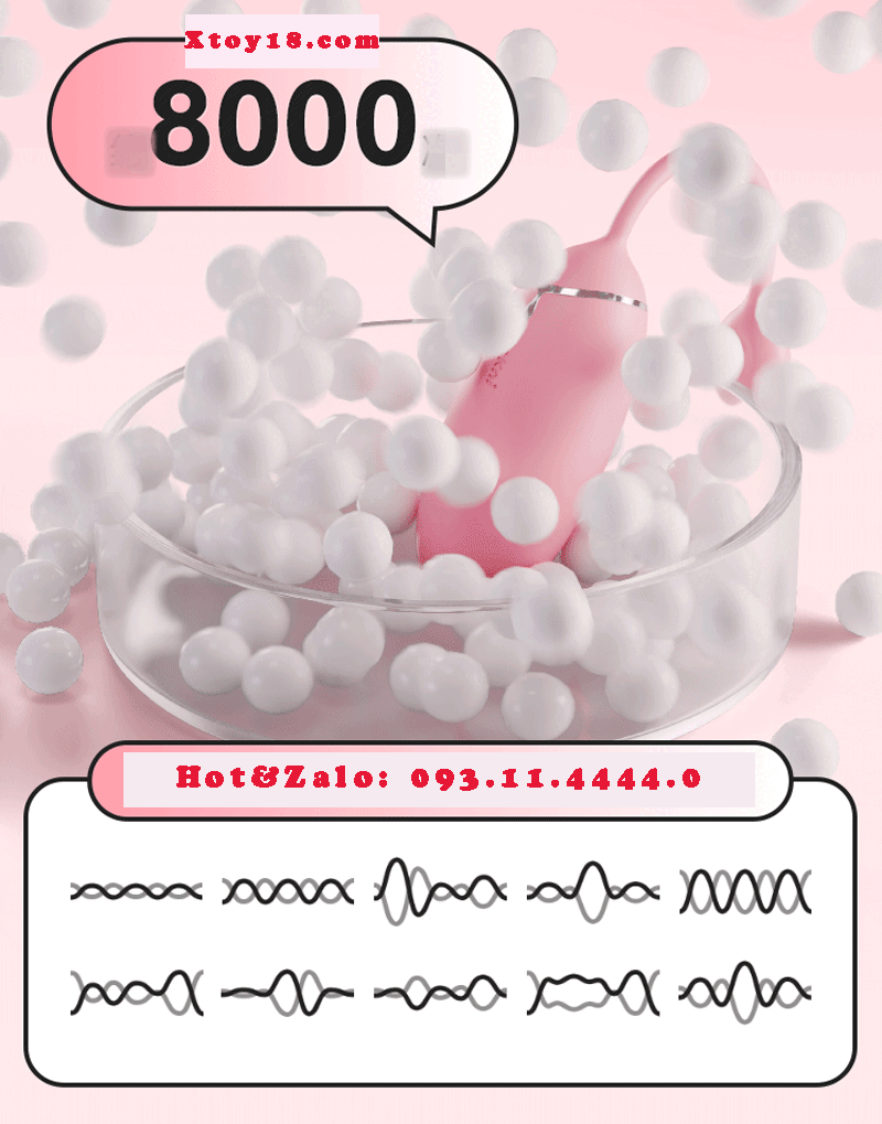 Trưng Rung Ankni Điều Khiển Từ Xa Cao Cấp Kích Thích Mạnh Mẽ