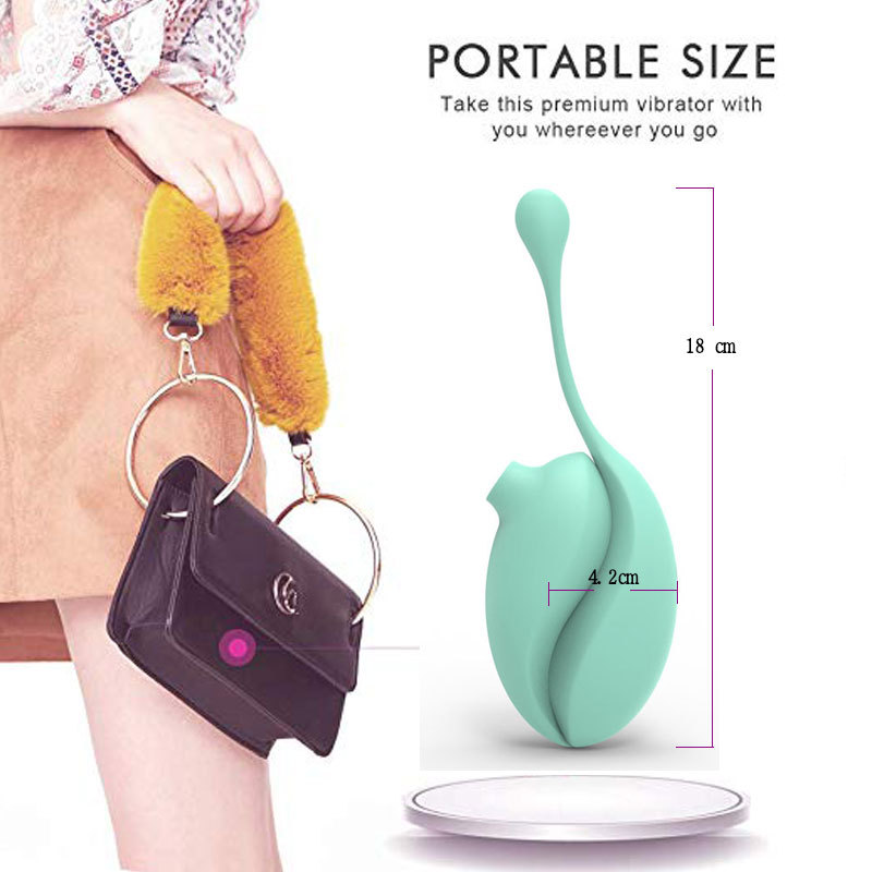 Trứng Rung WISTONE 2 Đầu Rung Mút Điều Khiển Xa Siêu Hot