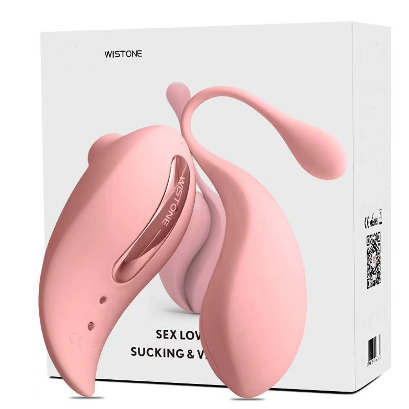 Trứng Rung WISTONE 2 Đầu Rung Mút Điều Khiển Xa Siêu Hot