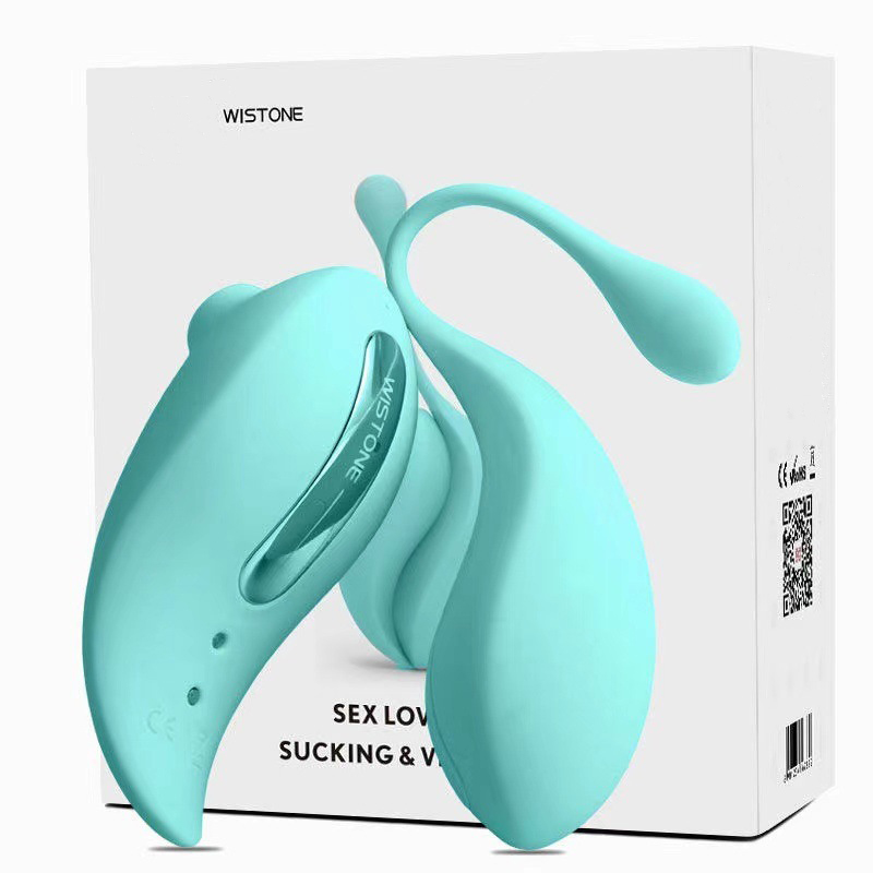 Trứng Rung WISTONE 2 Đầu Rung Mút Điều Khiển Xa Siêu Hot