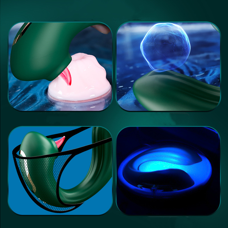 Trứng rung JIUAI 2 đầu cao cấp kích thích liếm mút cực phê Trứng rung JIUAI 2 đầu cao cấp kích thích liếm mút cực phê