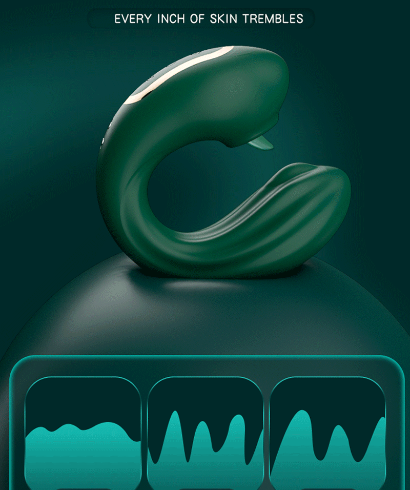 Trứng rung JIUAI 2 đầu cao cấp kích thích liếm mút cực phê Trứng rung JIUAI 2 đầu cao cấp kích thích liếm mút cực phê