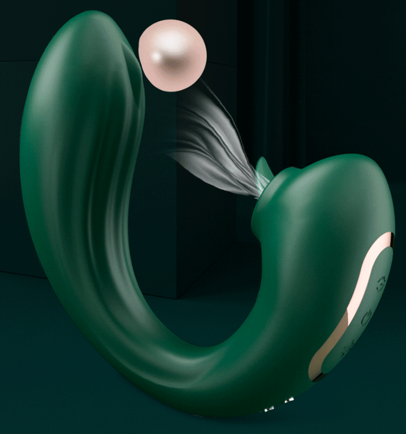 Trứng rung JIUAI 2 đầu cao cấp kích thích liếm mút cực phê Trứng rung JIUAI 2 đầu cao cấp kích thích liếm mút cực phê