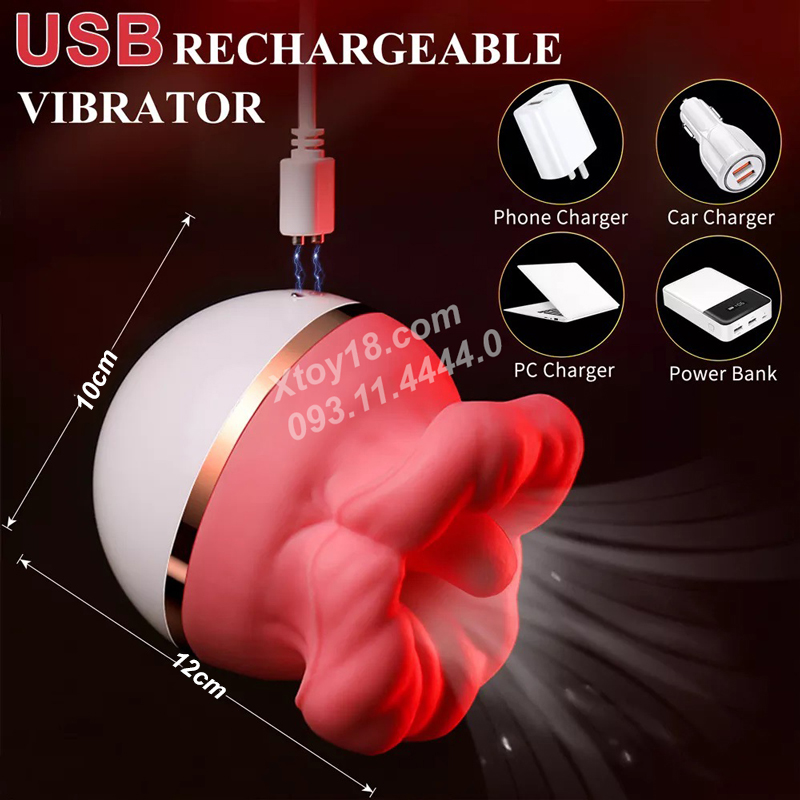 Miệng Giả Tự Động Hannibal Rung Liếm Mút Kích Thích Tột Đỉnh