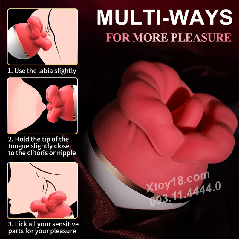 Miệng Giả Tự Động Hannibal Rung Liếm Mút Kích Thích Tột Đỉnh