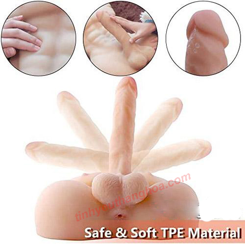 Búp Bê Da Hồng Silicon Y Tế Mềm Mịn, Thật Như Da Thịt