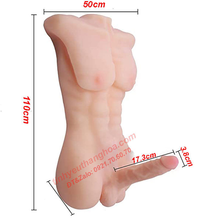 Búp Bê Da Hồng Silicon Y Tế Mềm Mịn, Thật Như Da Thịt