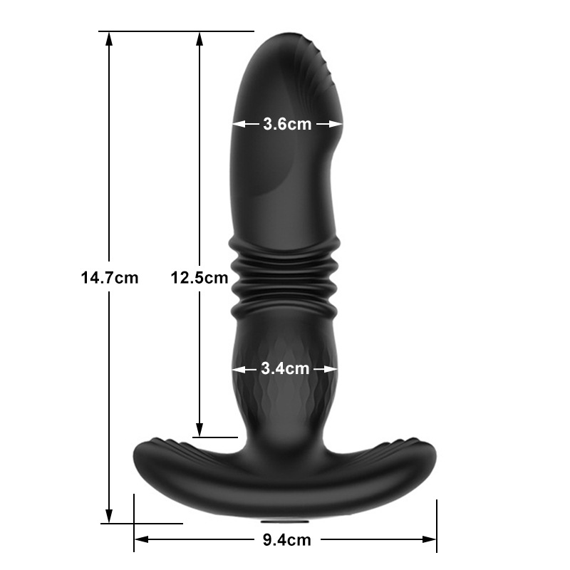 Dụng Cụ Massage Hậu Môn IPHISI Cao Cấp Rung Thụt Siêu Êm