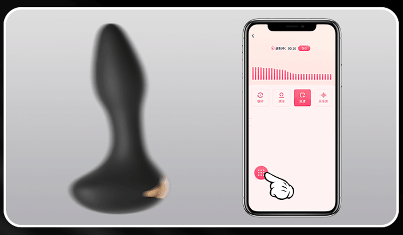 Dụng Cụ Massage Hậu Môn LILO Cao Cấp Rung ĐKTX Điều Khiển APP
