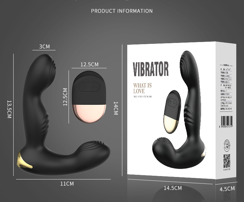 Dụng Cụ Massage Hậu Môn 2 Đầu LILO MARS Rung Mạnh Kích Thích