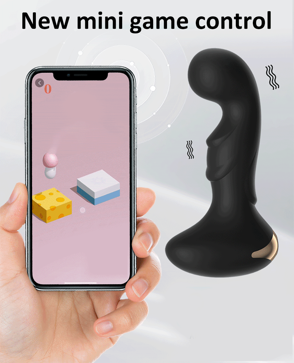 Dụng Cụ Massage Hậu Môn Cao Cấp Saint Seiya Rung ĐKTX Từ APP Chính Hãng