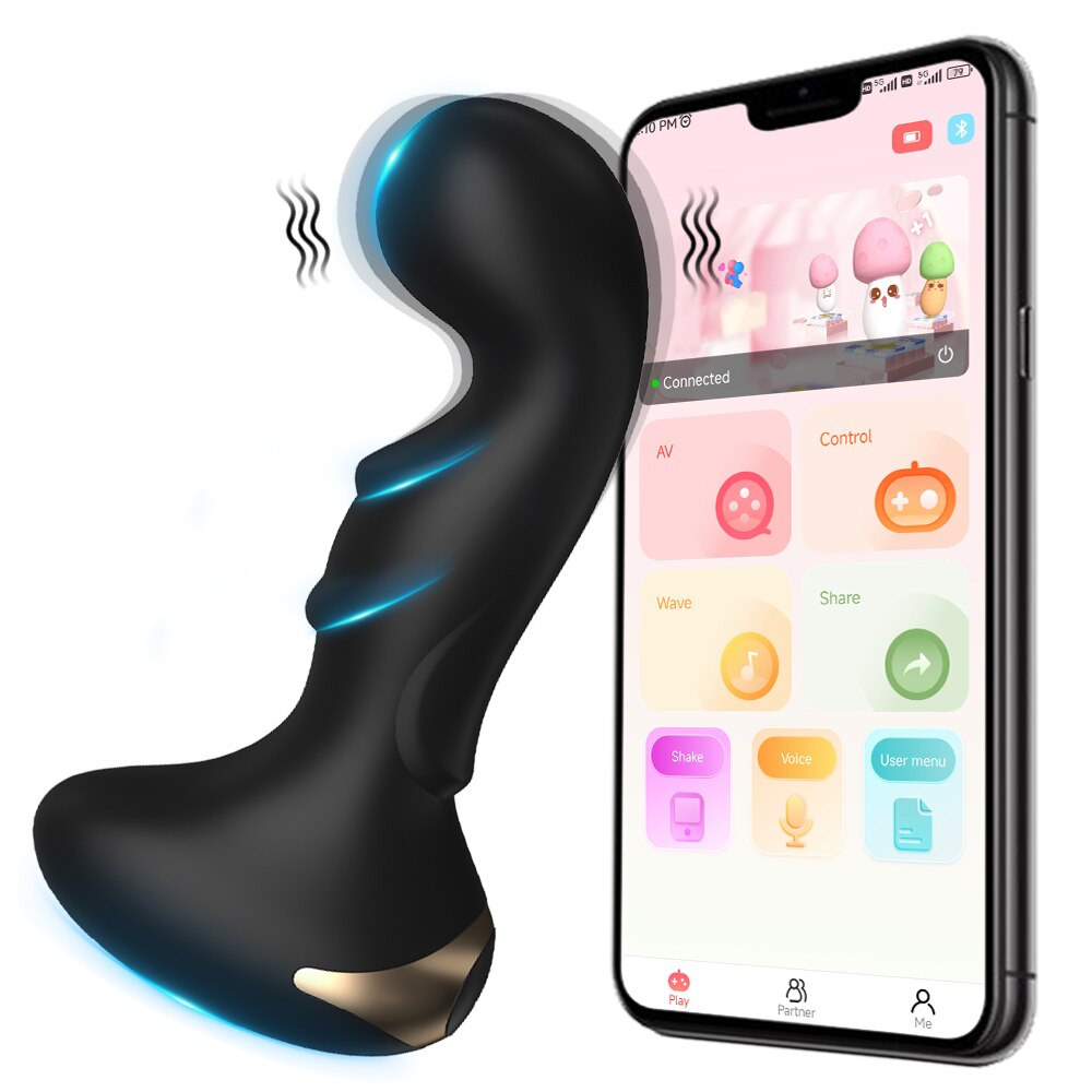 Massage Hậu Môn Saint Seiya Cao Cấp Rung ĐKTX Kết Nối APP