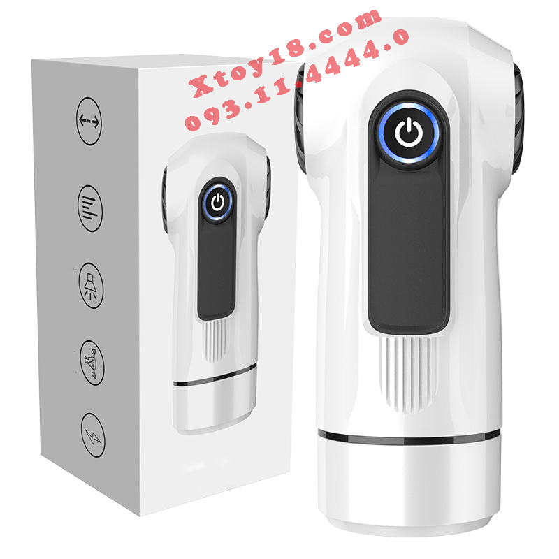 Âm Đạo Giả KOMOTOY Cao Cấp Rung Mút Co Bóp Phát Âm Thực
