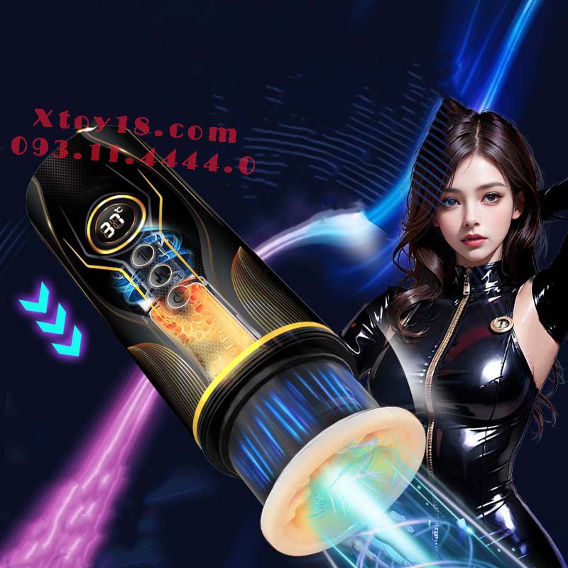 Âm Đạo Giả MECHA Cao Cấp Thụt Rung Phát Nhiệt Hàng Đẹp Giá Tốt