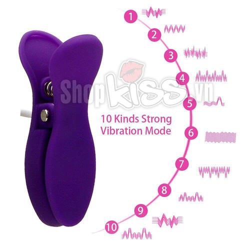 Omysky Breast Clamp Vibrator Nipple Stimulator New Air