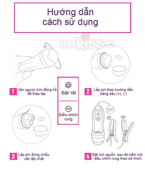  Sỉ Bộ kẹp vú có rung OMYSKY kích thích bạo dâm hàng mới về