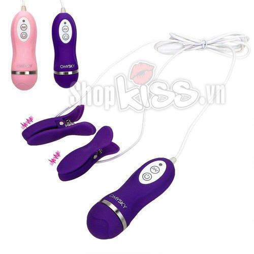 Bộ kẹp vú rung Omysky kích thích nhũ hoa đổi mới cuộc yêu 
