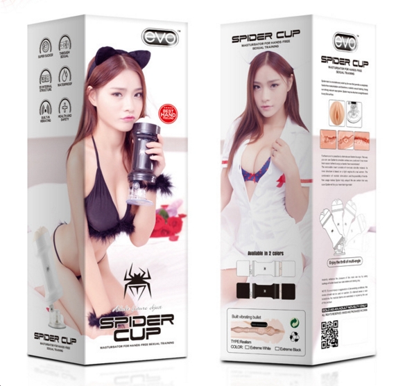 Âm Đạo Giả SPIDER Đế Hít Silicone Cao Cấp Thỏa Mãn