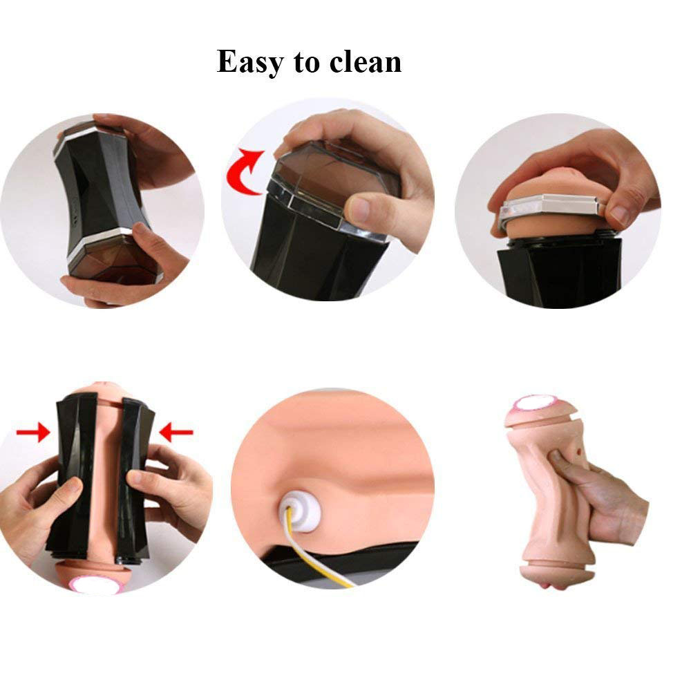 Âm Đạo Giả JUAI 2 Đầu Rung Phát Âm - Tăng Kích Thích