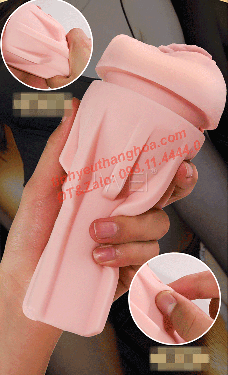 Âm Đạo Giả JIUAI Rung Mạnh Mẽ Kích Thích Cực Đỉnh