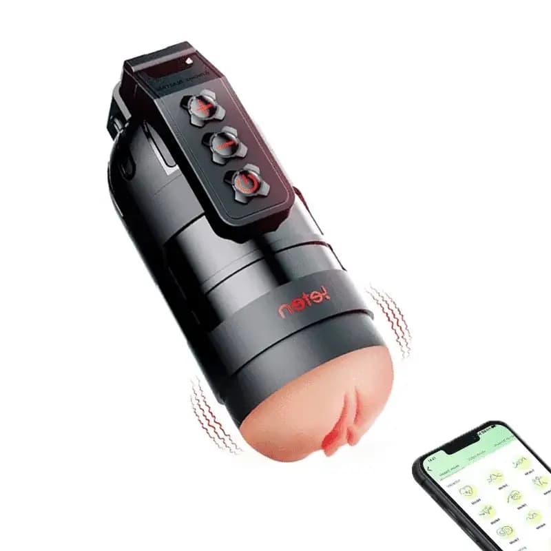 Âm Đạo Giả Leten Cao Cấp Rung Mút Co Bóp Tự Động Phát Âm