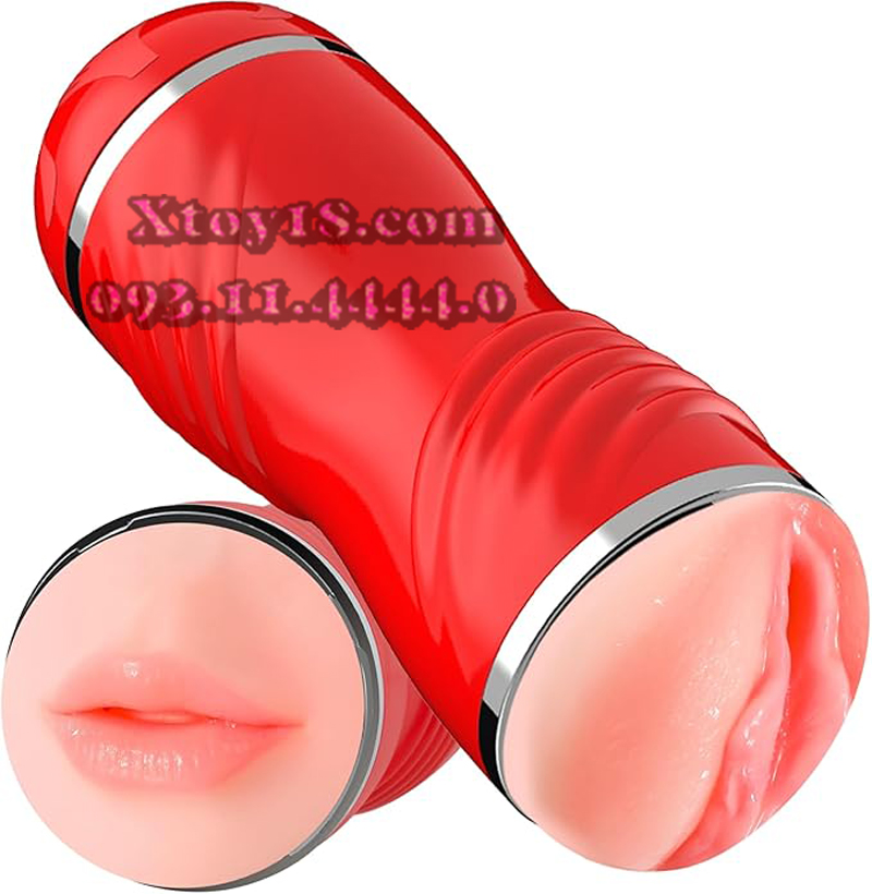 Âm Đạo Giả JIUAI 2 Đầu Rung Cao Cấp Kích Thích Mạnh Mẽ