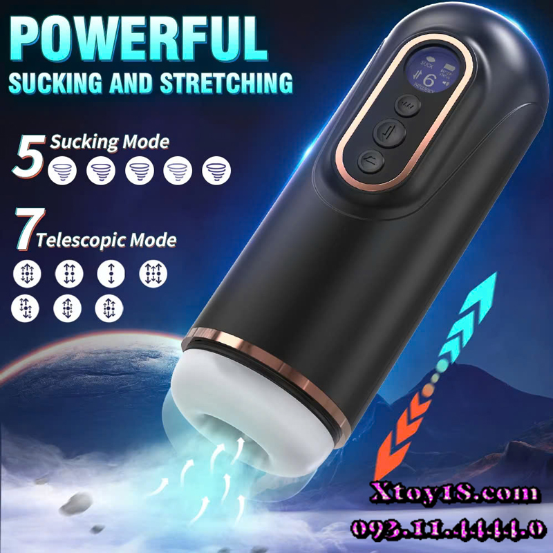 Máy Thủ Dâm Doris Tự Động 6 Chế Độ - Cực Khoái Mạnh Mẽ