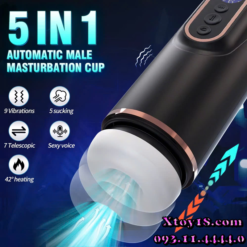 Máy Thủ Dâm Doris Tự Động 6 Chế Độ - Cực Khoái Mạnh Mẽ