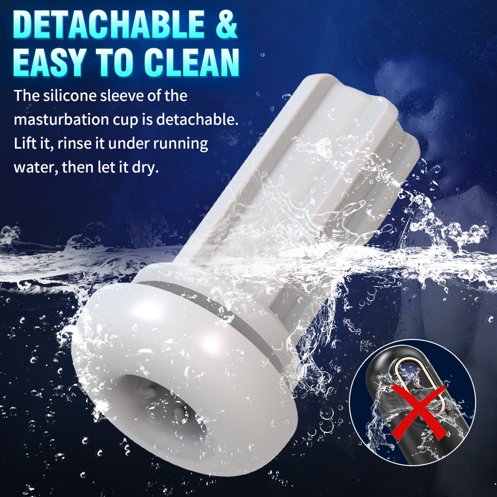 Âm đạo giả Doris tự động sục mút rung co bóp sưởi ấm cực khoái