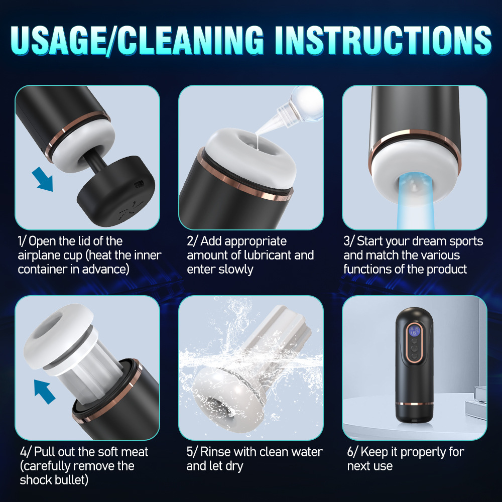 Âm đạo giả Doris tự động sục mút rung co bóp sưởi ấm cực khoái