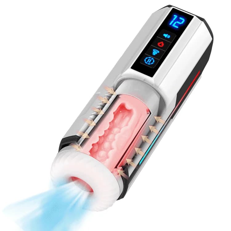 Âm Đạo Giả Cao Cấp Ji Yu Ares Rung Thụt Mút Co Bóp Đa Chức Năng